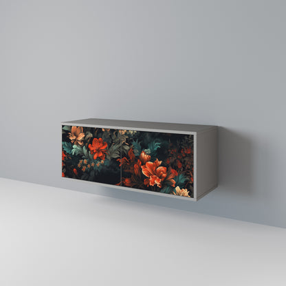 IMAGINARY BLOSSOM Compact 2-Door TV Cabinet