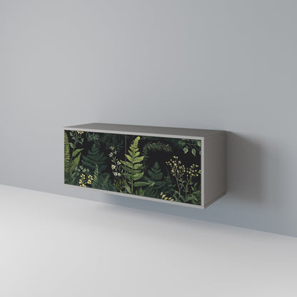 FERN FLOWERS Compact 2-Door TV Cabinet