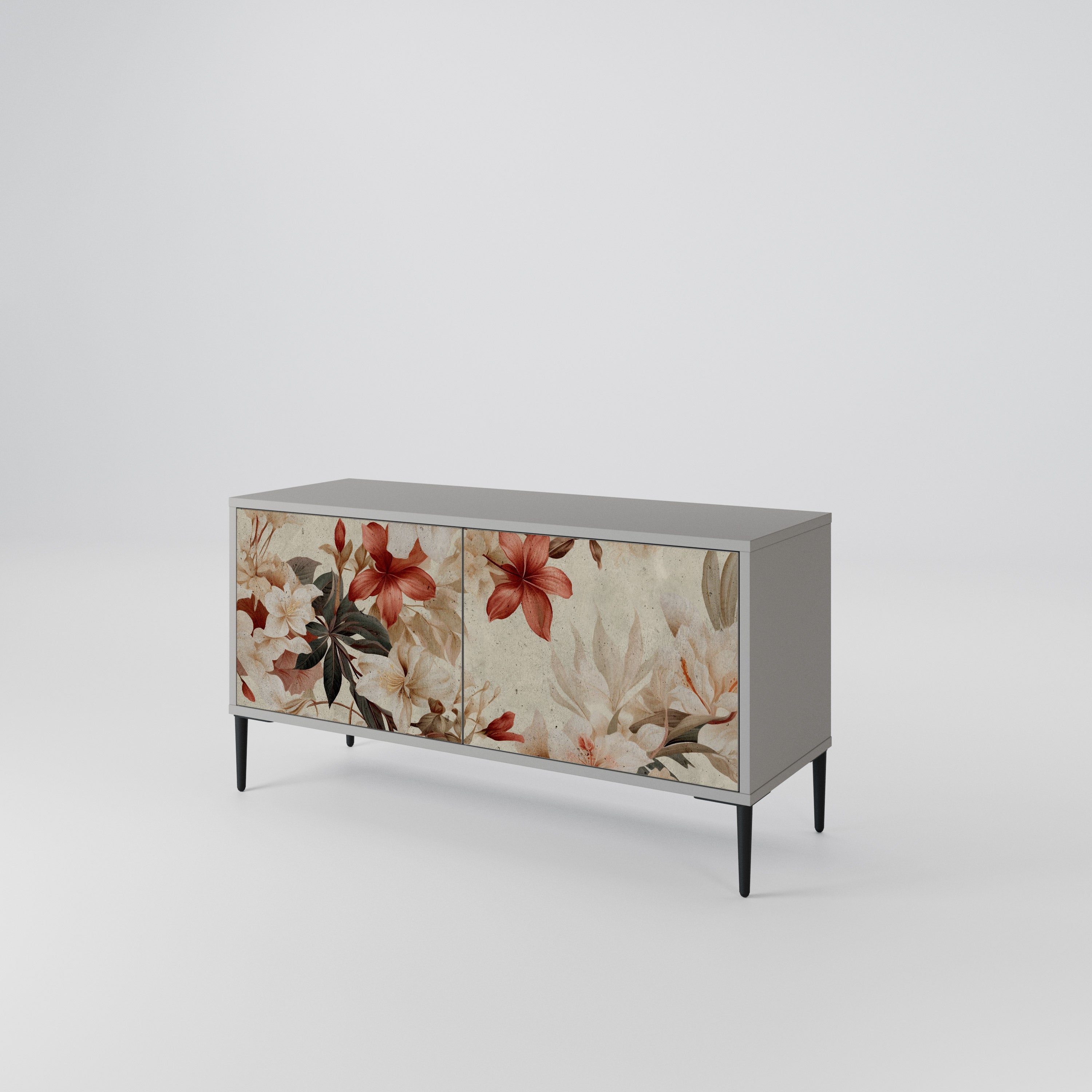 PETAL HARMONY Compact 2-Door TV Cabinet