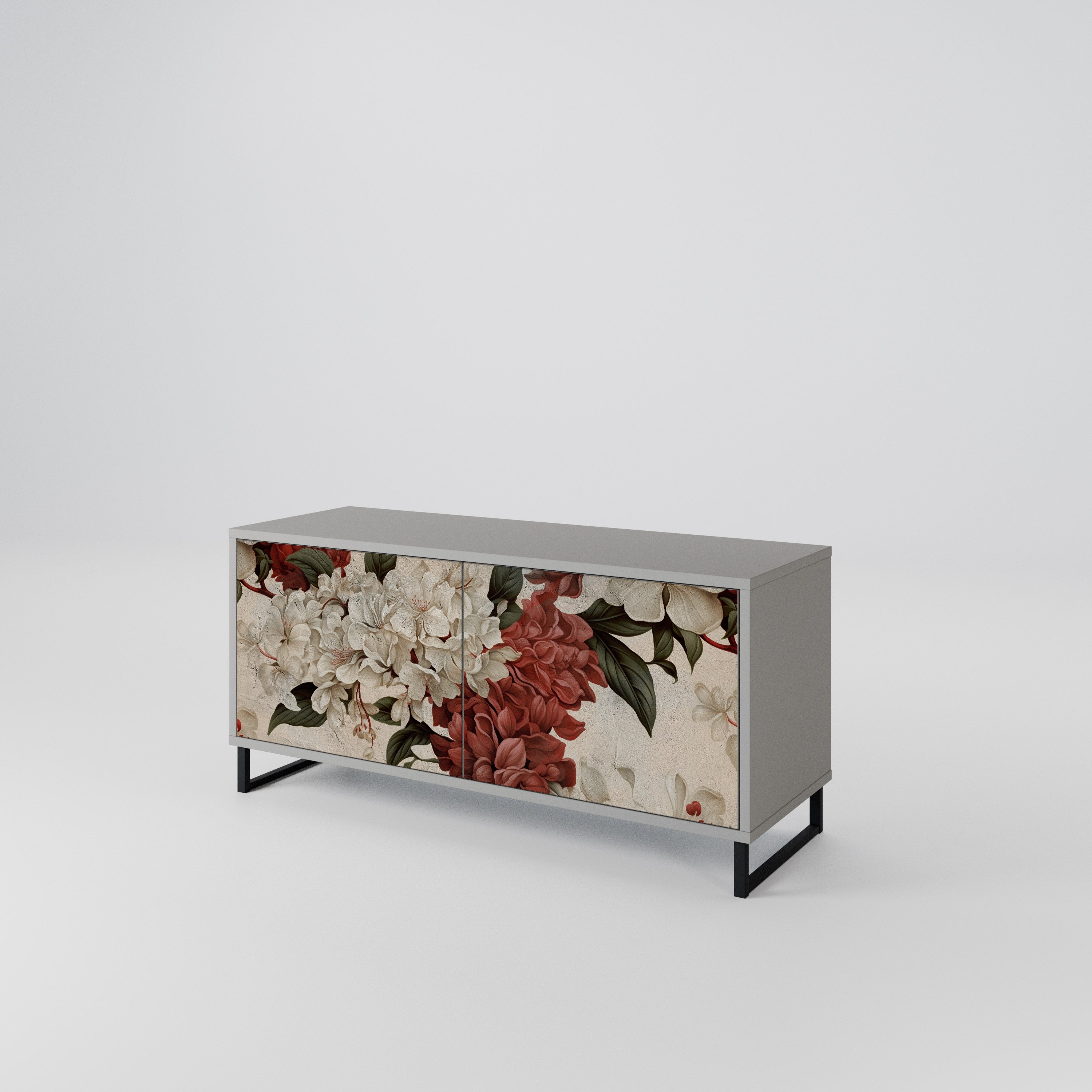 EPHEMERAL DAYS Compact 2-Door TV Cabinet