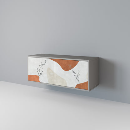 TRANQUIL TWIG Compact 2-Door TV Cabinet