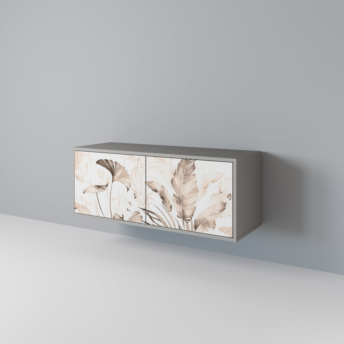 WILD TENDERNESS Compact 2-Door TV Cabinet