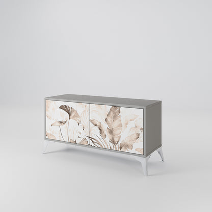 WILD TENDERNESS Compact 2-Door TV Cabinet