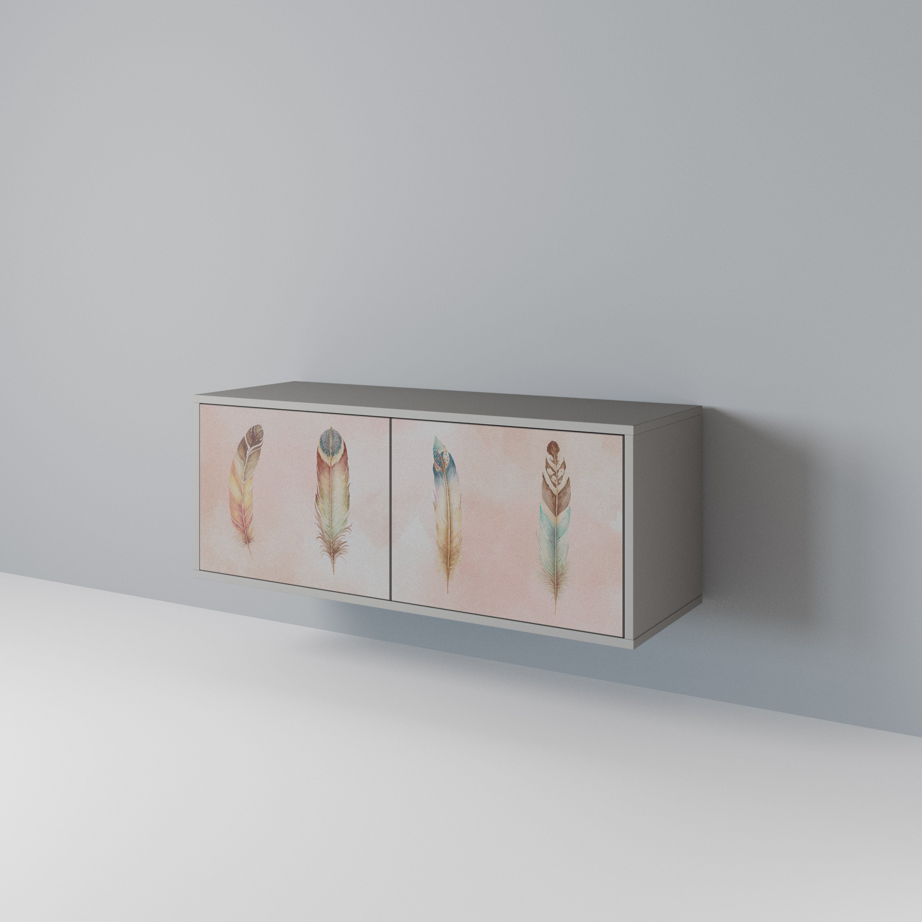 THE DELIQUESCE Compact 2-Door TV Cabinet