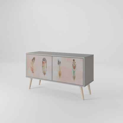 THE DELIQUESCE Compact 2-Door TV Cabinet