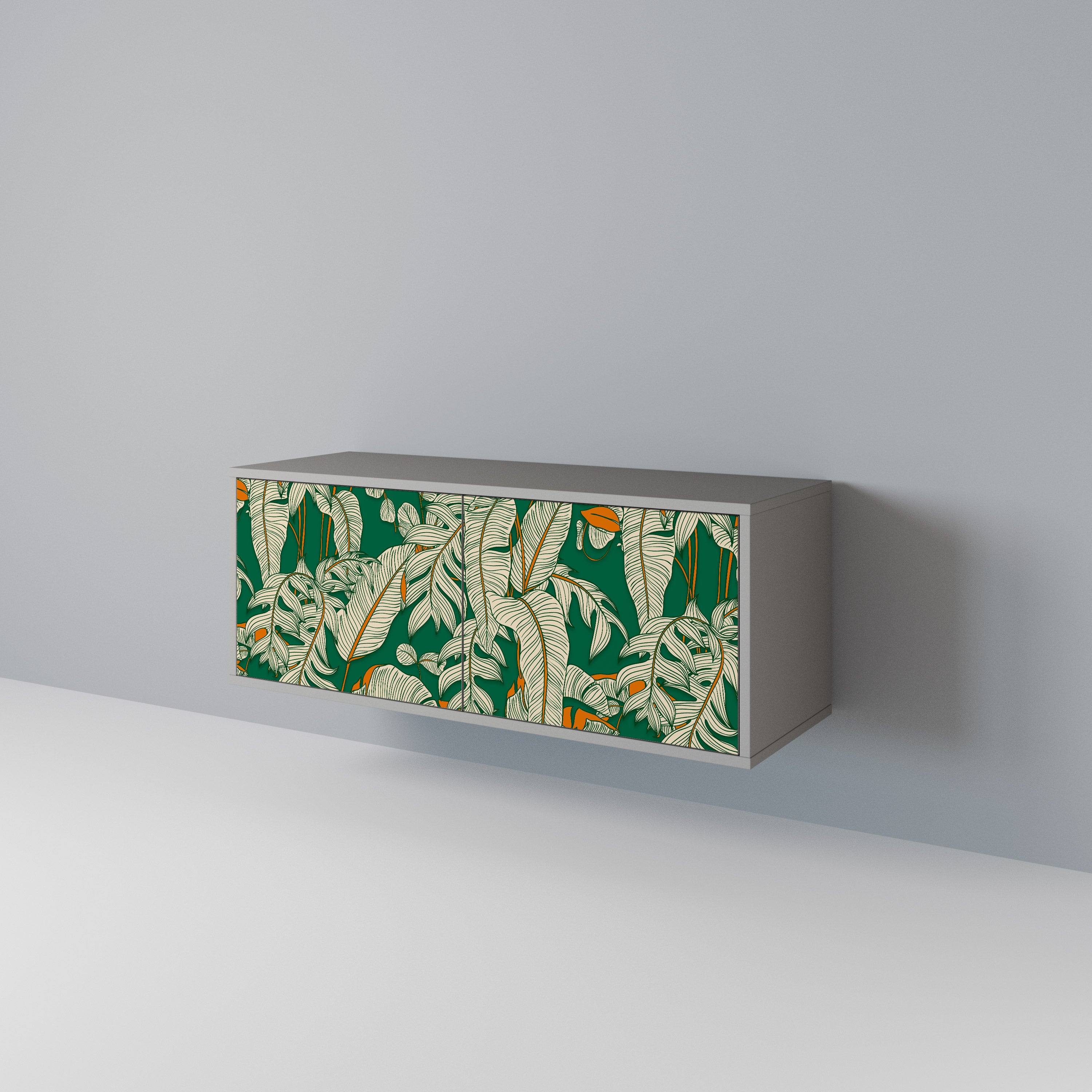 VERDANT PLEASURES Compact 2-Door TV Cabinet