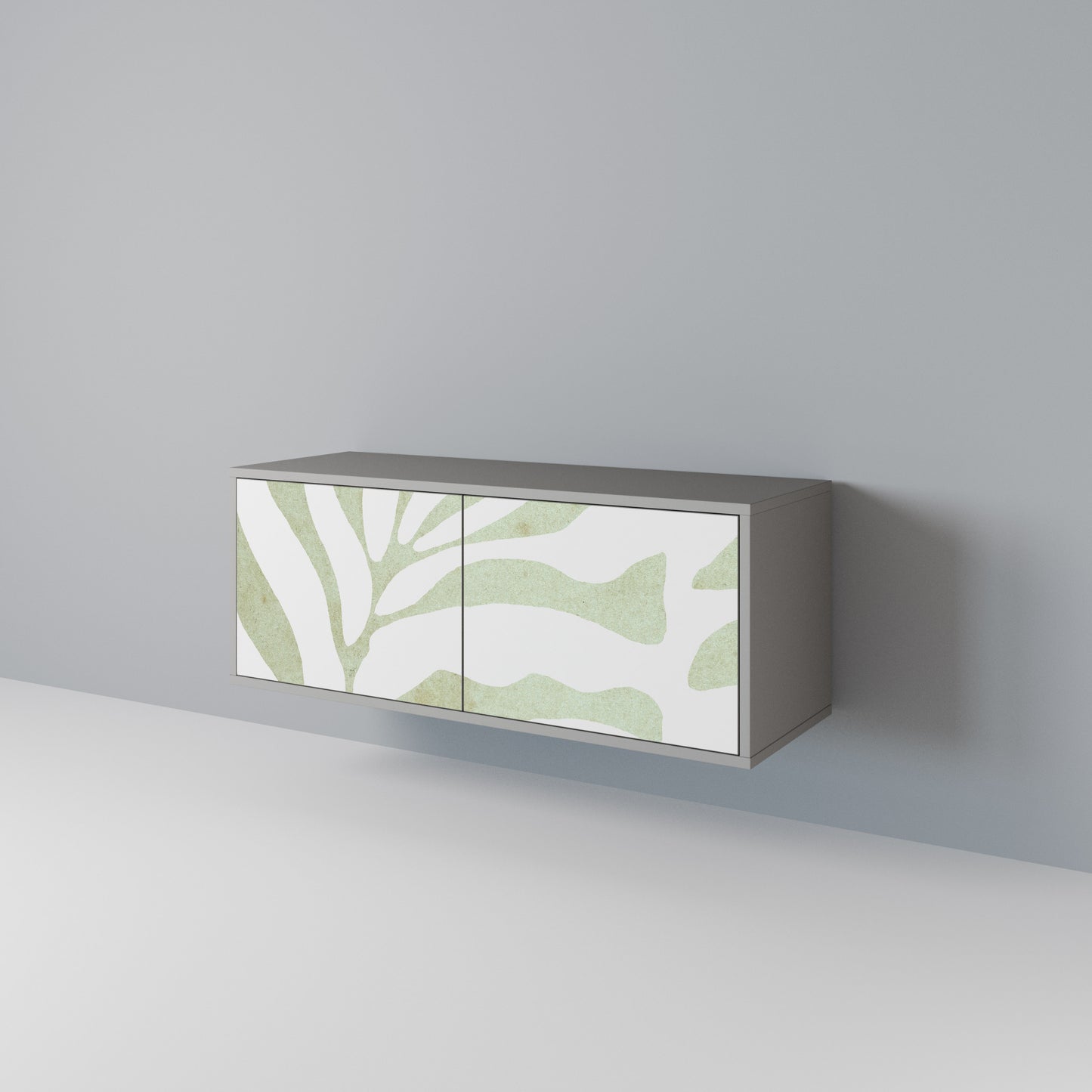 BOTANICAL SPARK Compact 2-Door TV Cabinet