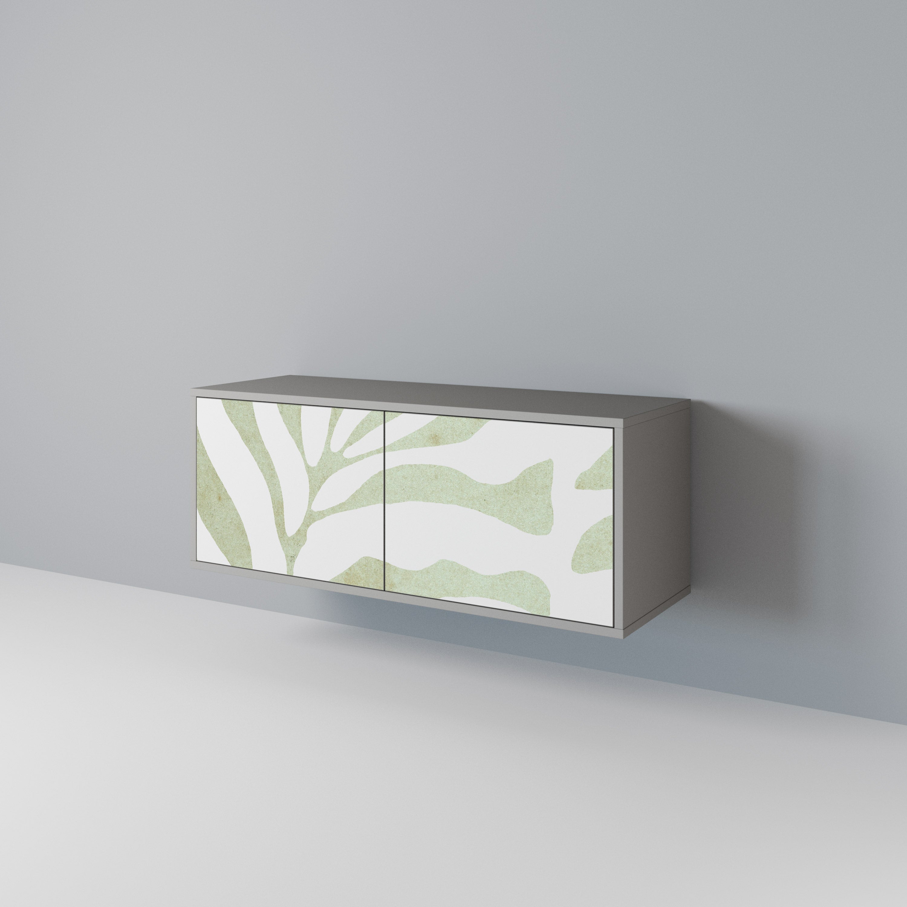 BOTANICAL SPARK Compact 2-Door TV Cabinet