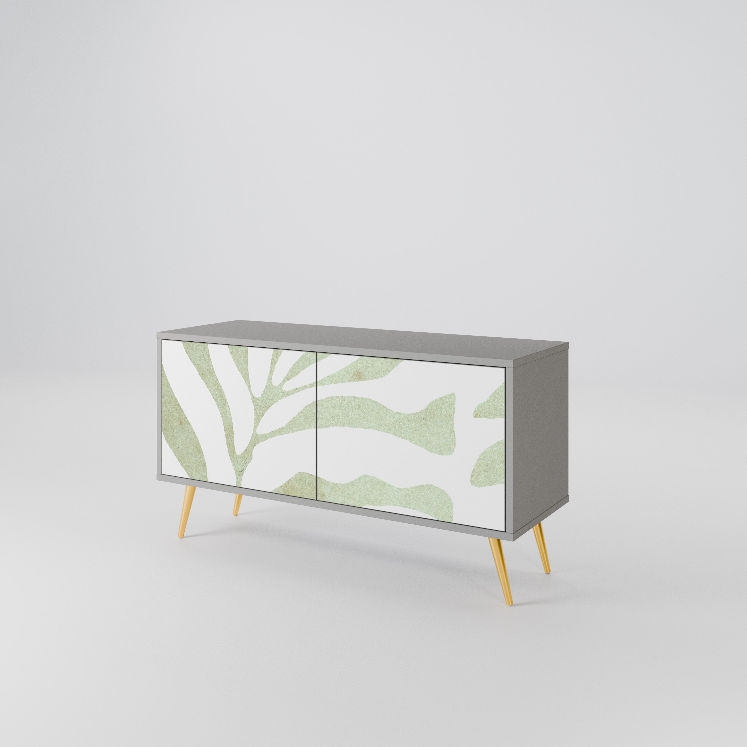 BOTANICAL SPARK Compact 2-Door TV Cabinet