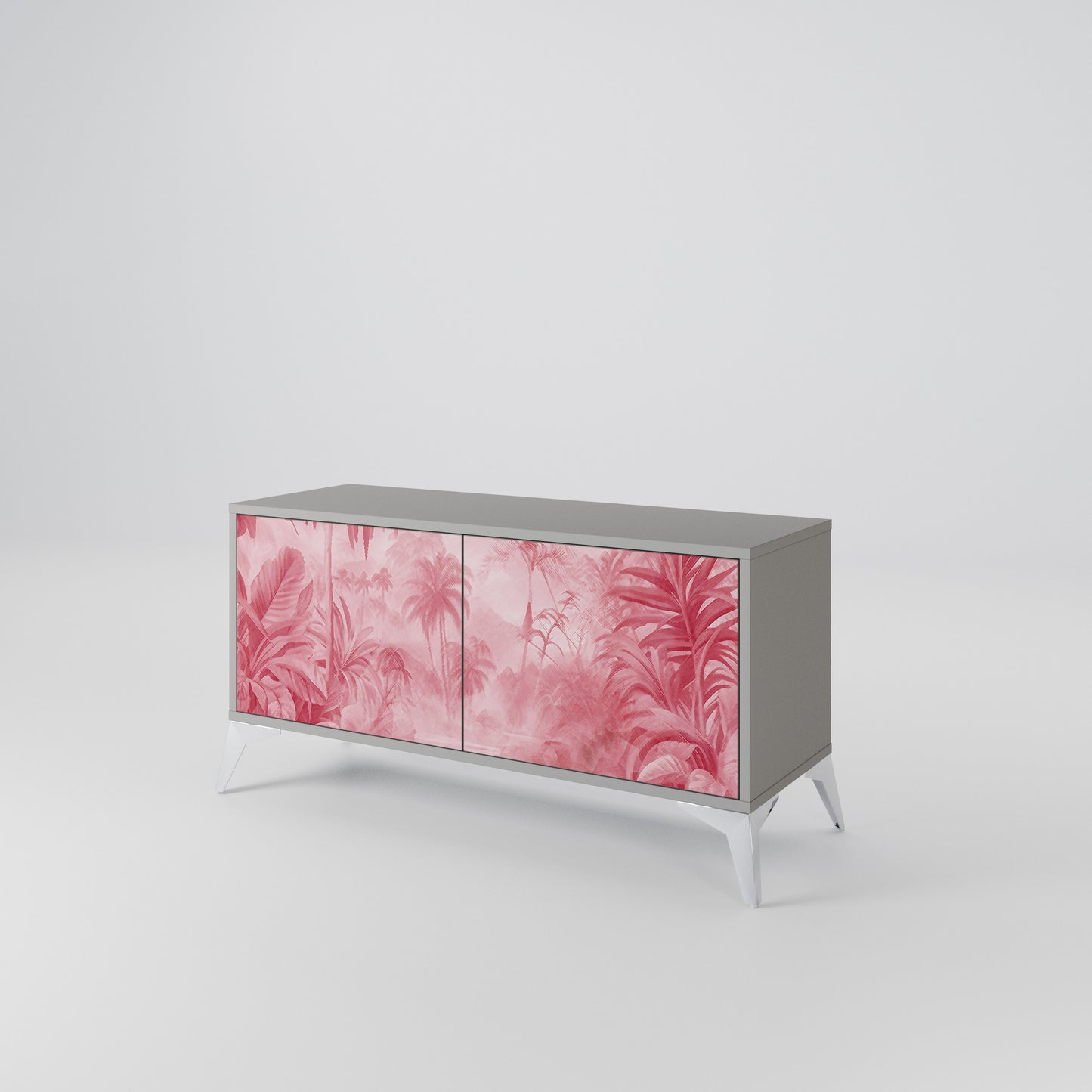SWEET TROPICS Compact 2-Door TV Cabinet