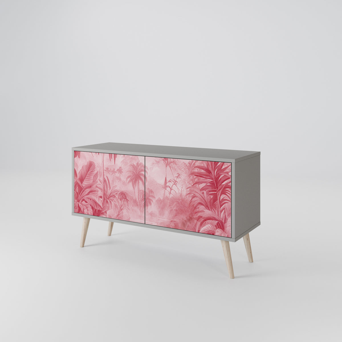 SWEET TROPICS Compact 2-Door TV Cabinet