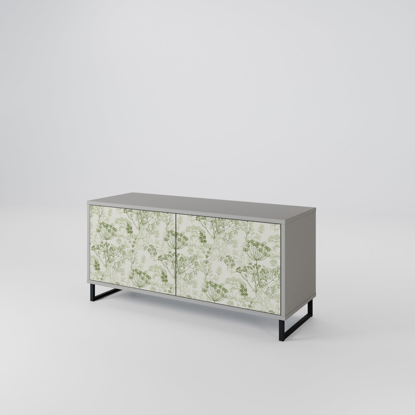 FENNEL BALDACHIN Compact 2-Door TV Cabinet