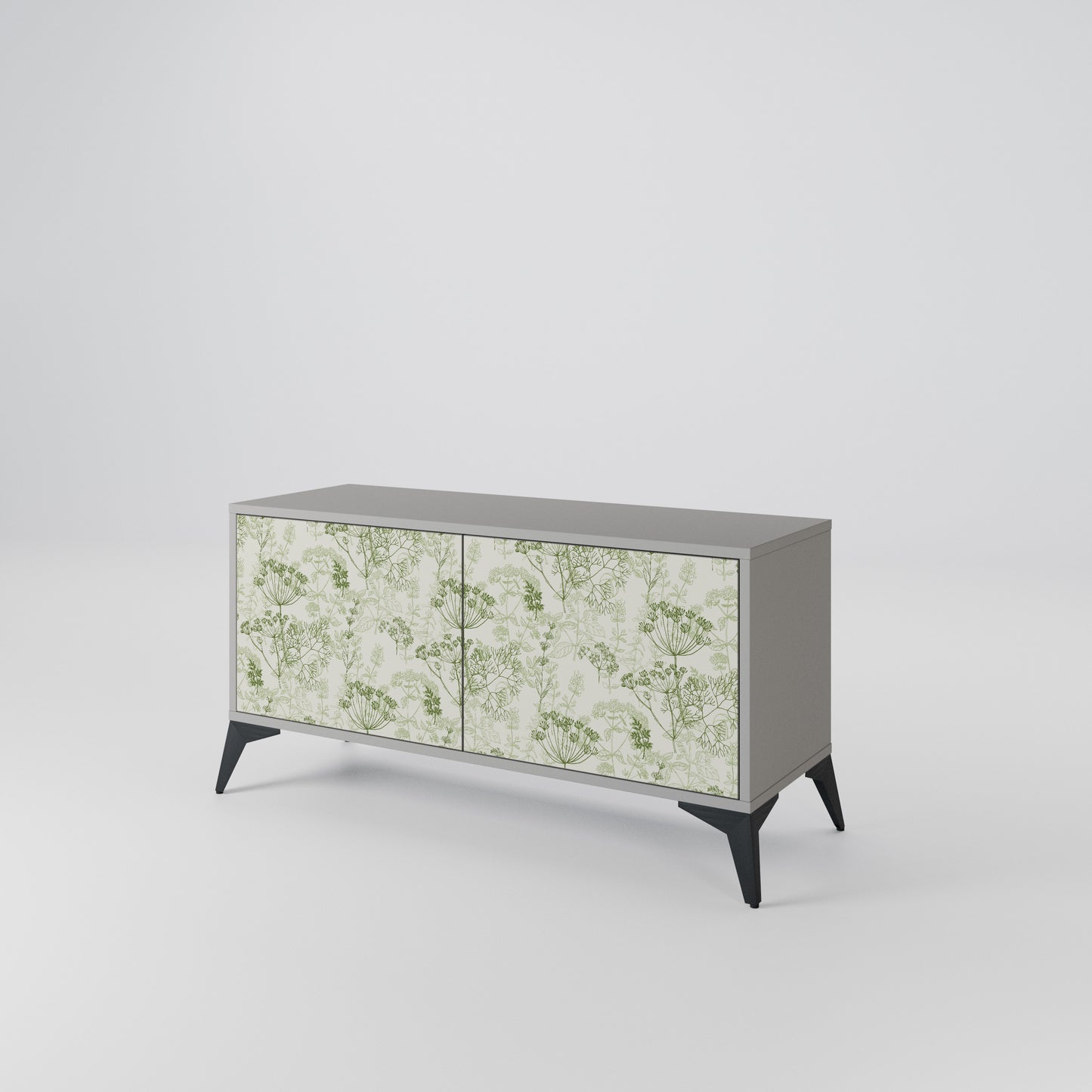 FENNEL BALDACHIN Compact 2-Door TV Cabinet
