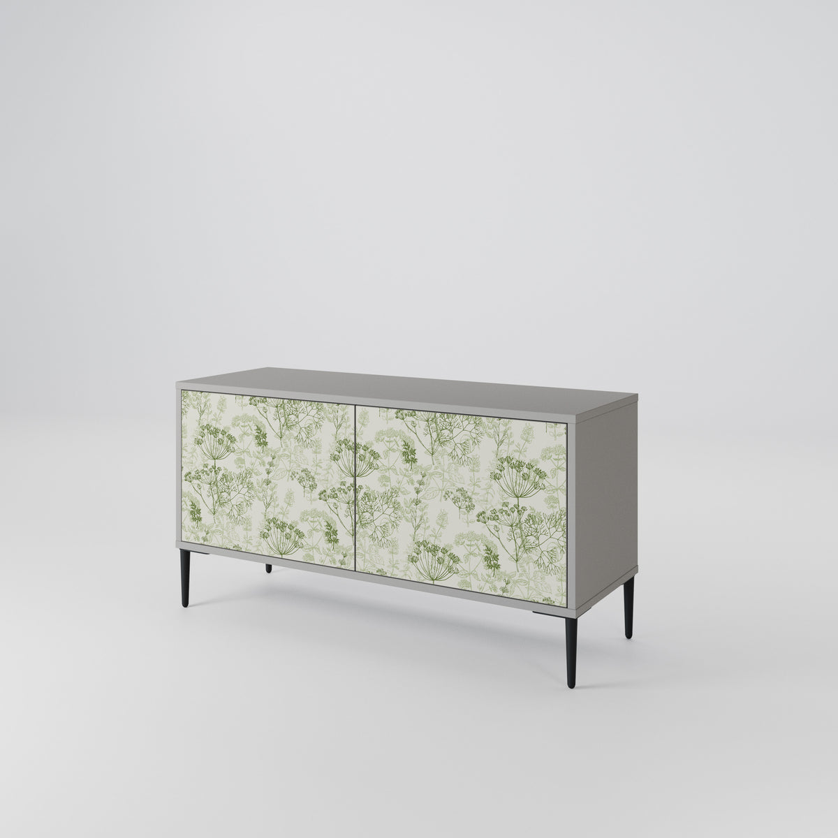 FENNEL BALDACHIN Compact 2-Door TV Cabinet