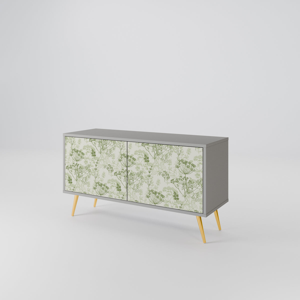 FENNEL BALDACHIN Compact 2-Door TV Cabinet
