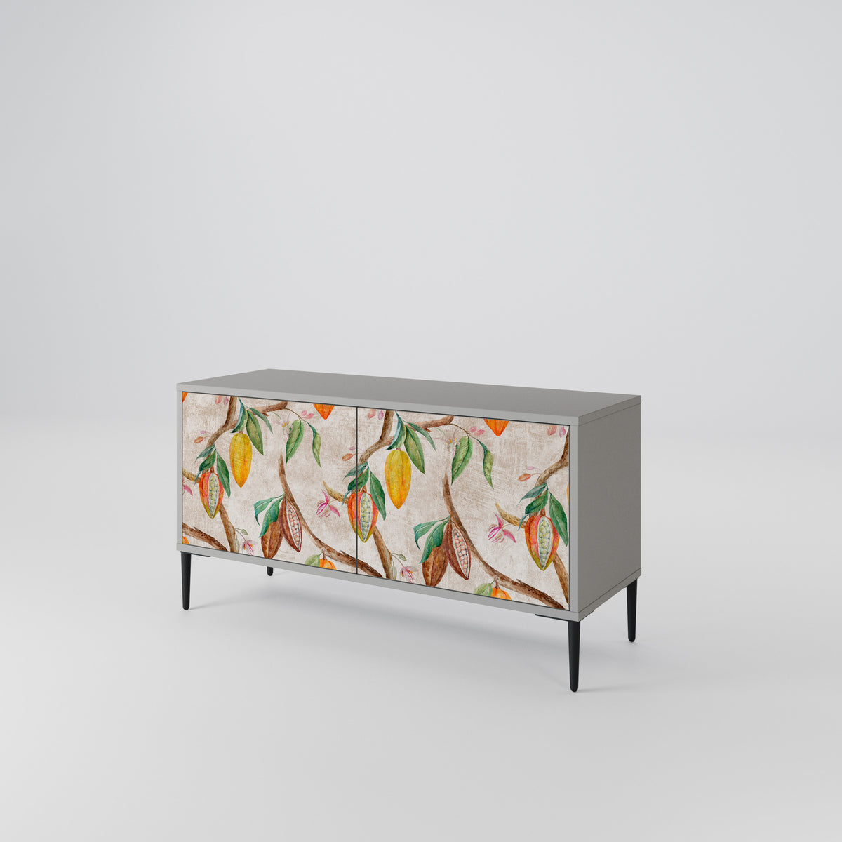 COCOA FRUITS Compact 2-Door TV Cabinet