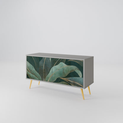 ROYAL GREEN Compact 2-Door TV Cabinet