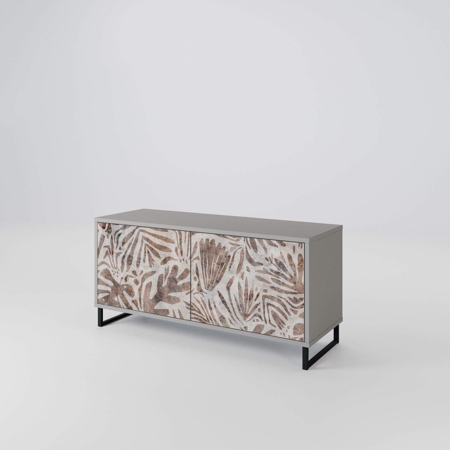 PASSING TIME Compact 2-Door TV Cabinet