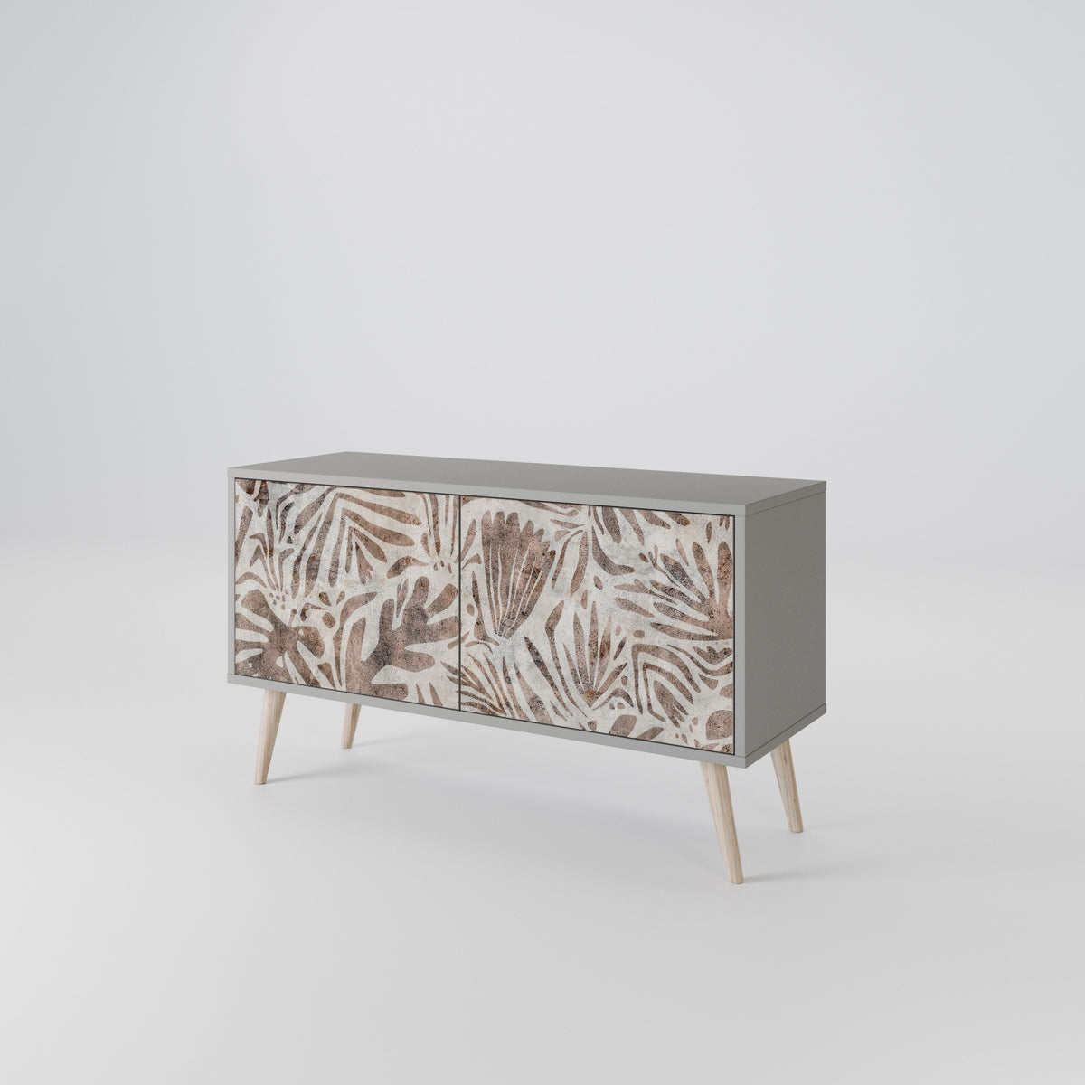 PASSING TIME Compact 2-Door TV Cabinet