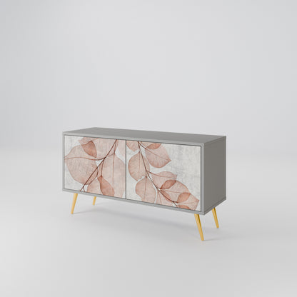 AUTUMN FRAGILITY Compact 2-Door TV Cabinet
