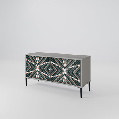 DIMENSION DELIGHTS Compact 2-Door TV Cabinet