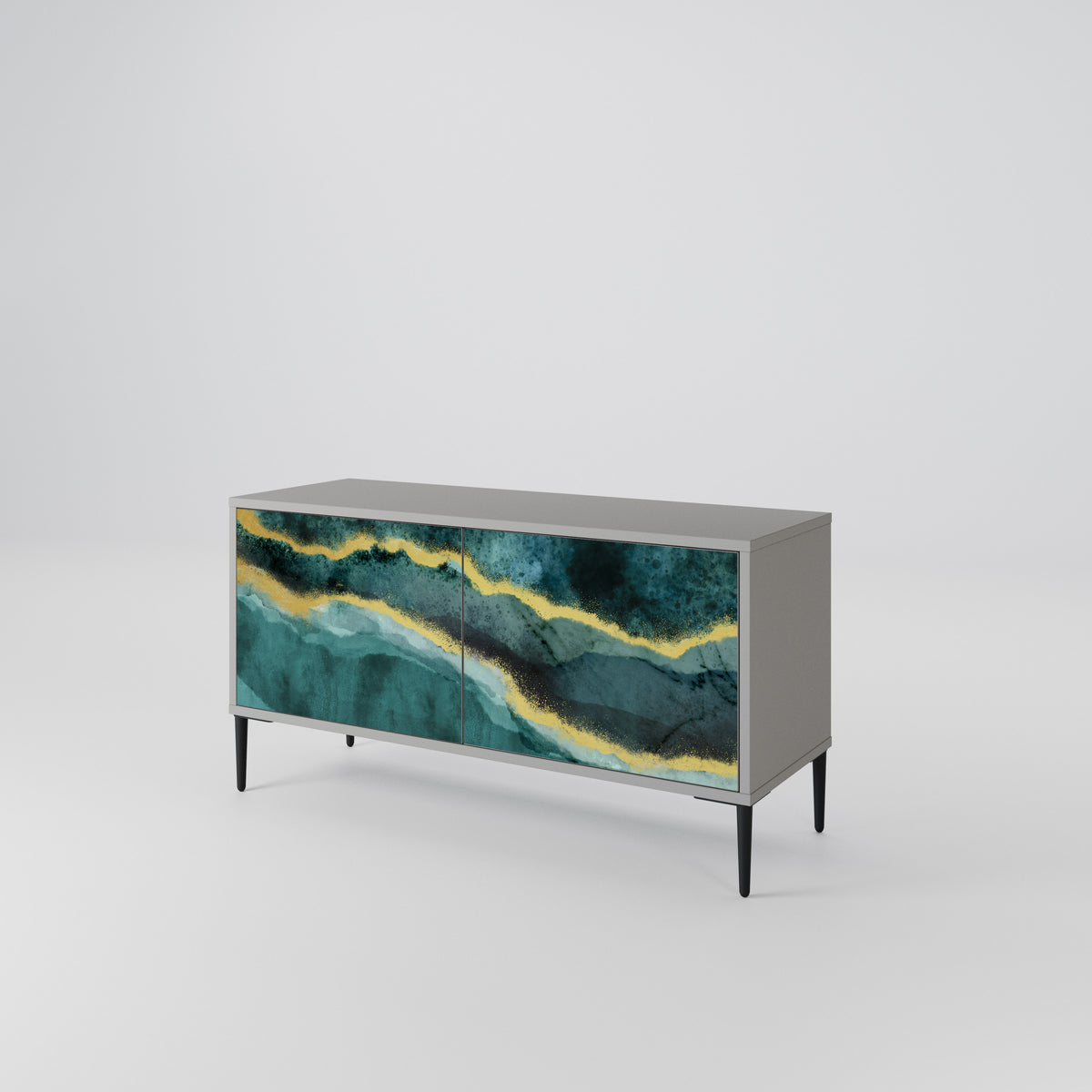 GOLDRUSH ODYSSEY Compact 2-Door TV Cabinet