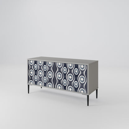 GRAPHITE EYES Compact 2-Door TV Cabinet