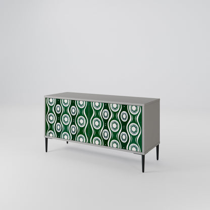 GREEN EYES Compact 2-Door TV Cabinet