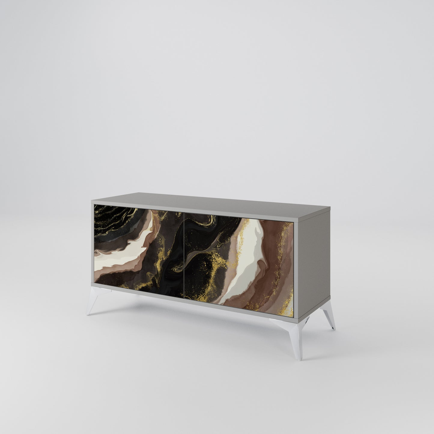 GOLD DUST Compact 2-Door TV Cabinet