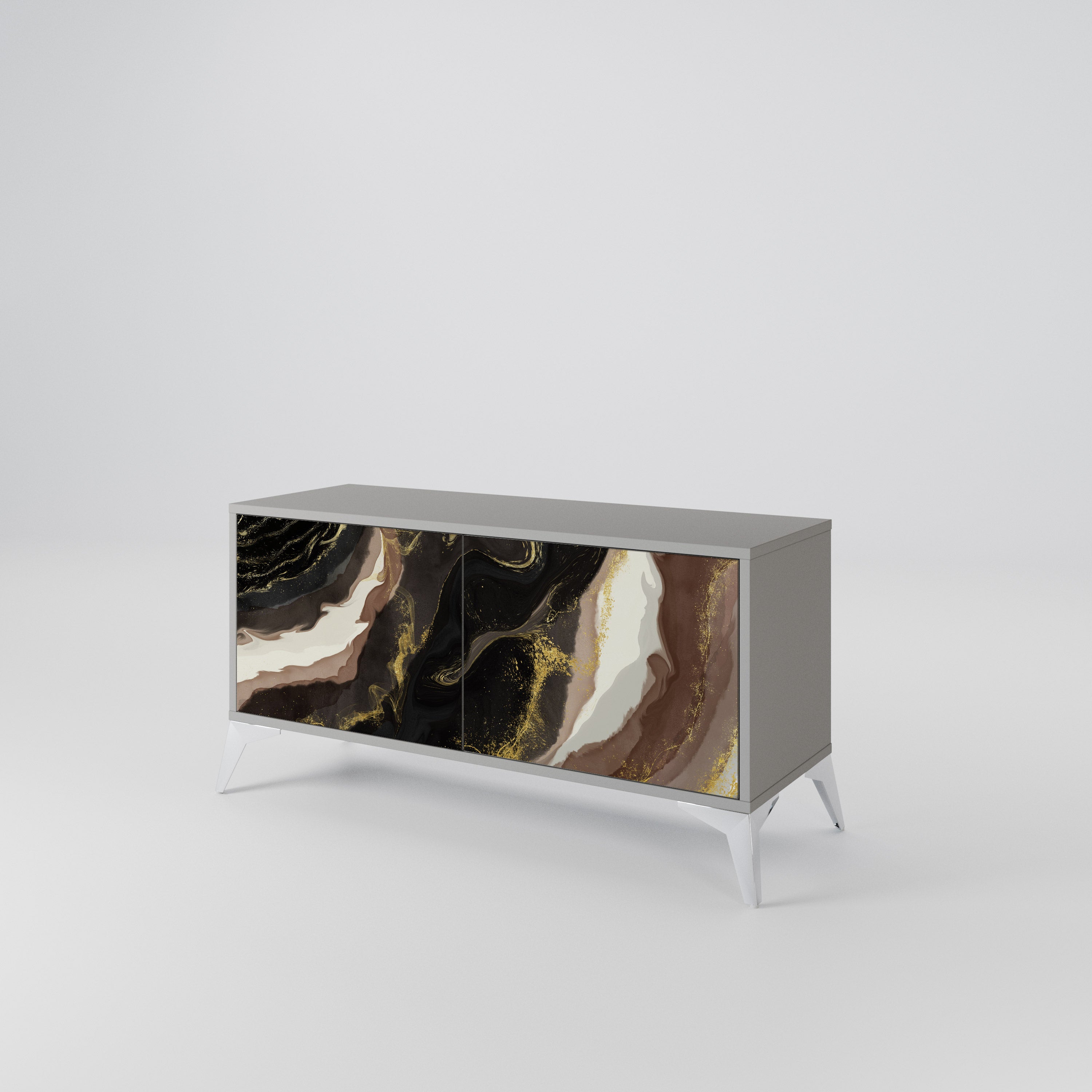 GOLD DUST Compact 2-Door TV Cabinet