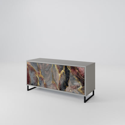 GOLDEN TIDES Compact 2-Door TV Cabinet