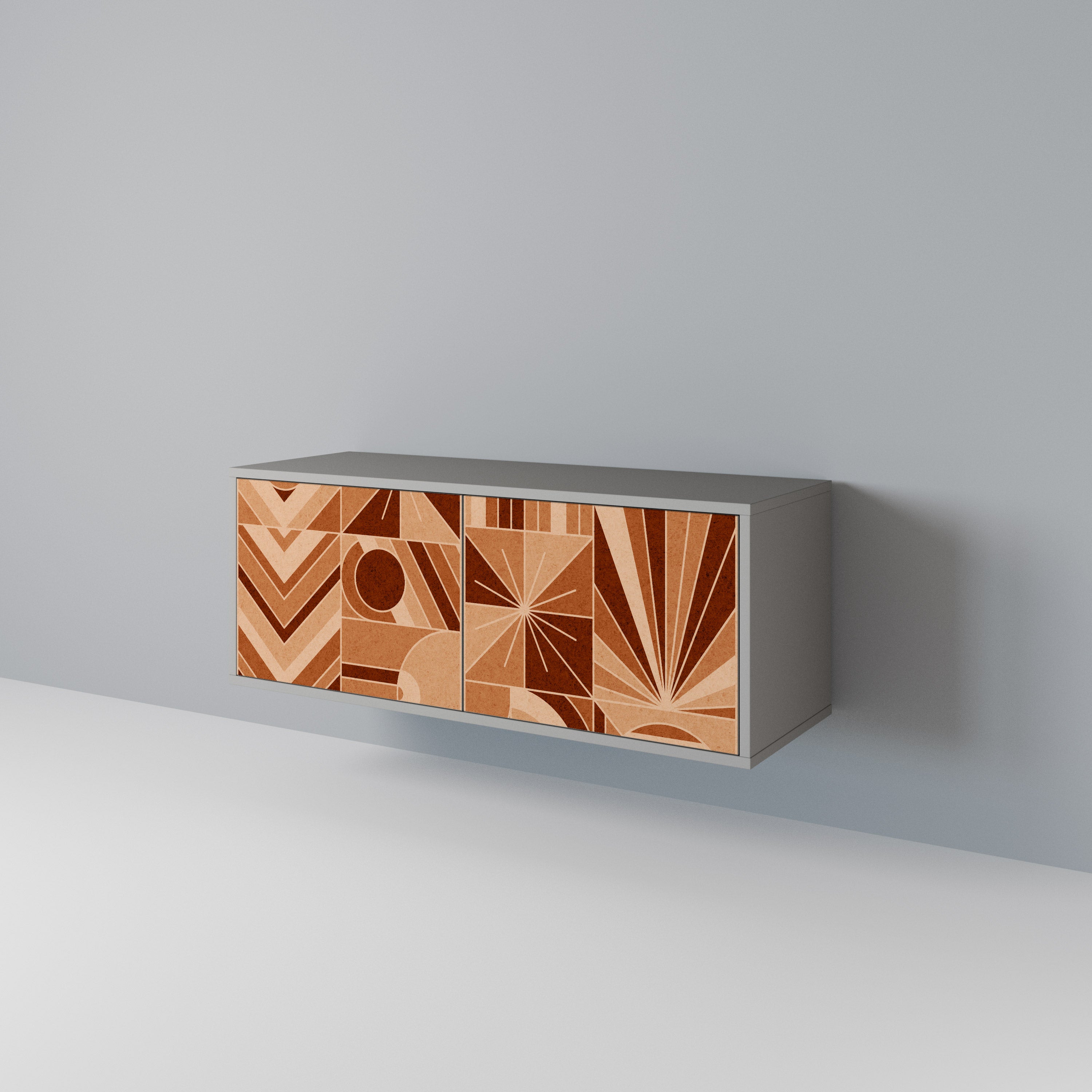 PRISM MOSAIC Compact 2-Door TV Cabinet