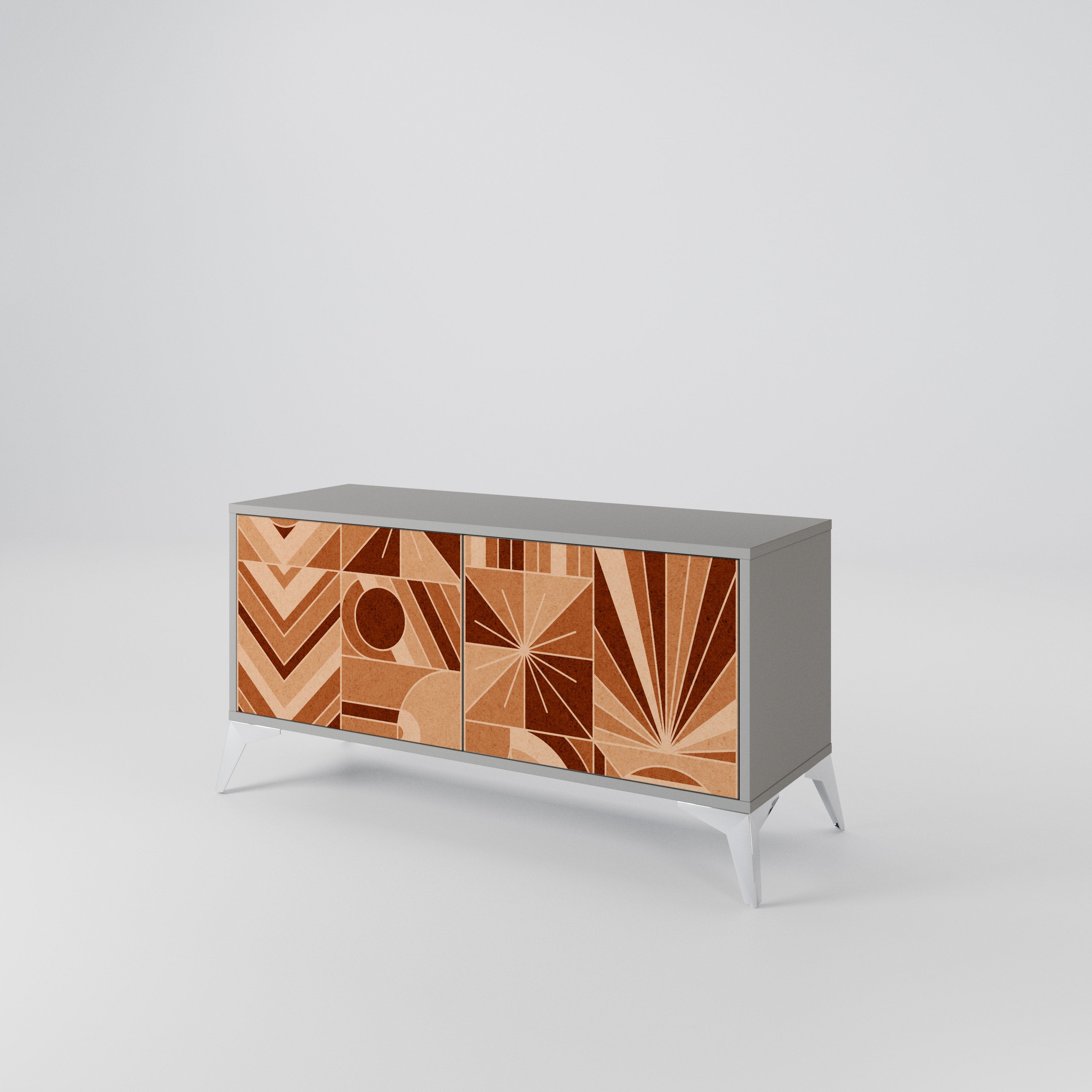 PRISM MOSAIC Compact 2-Door TV Cabinet