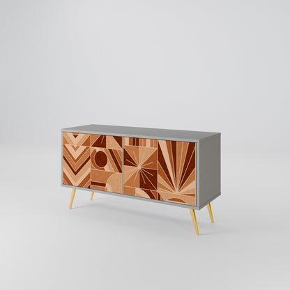 PRISM MOSAIC Compact 2-Door TV Cabinet