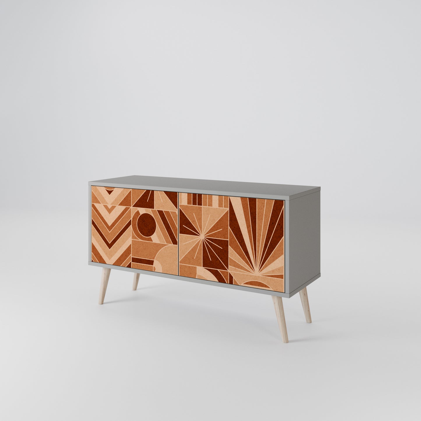 PRISM MOSAIC Compact 2-Door TV Cabinet