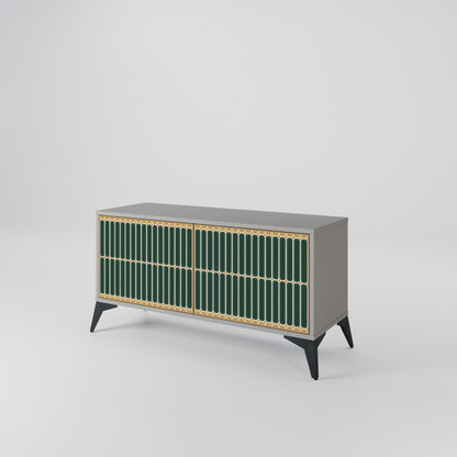 ILUSION GATE Compact 2-Door TV Cabinet