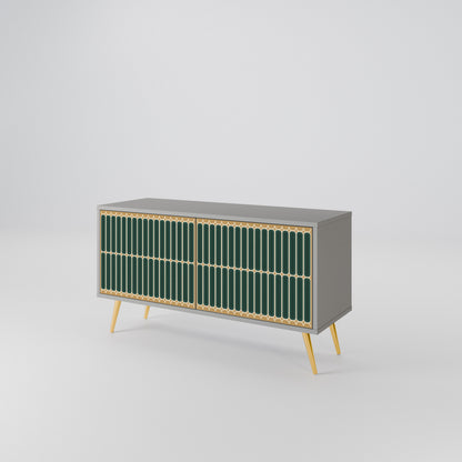 ILUSION GATE Compact 2-Door TV Cabinet