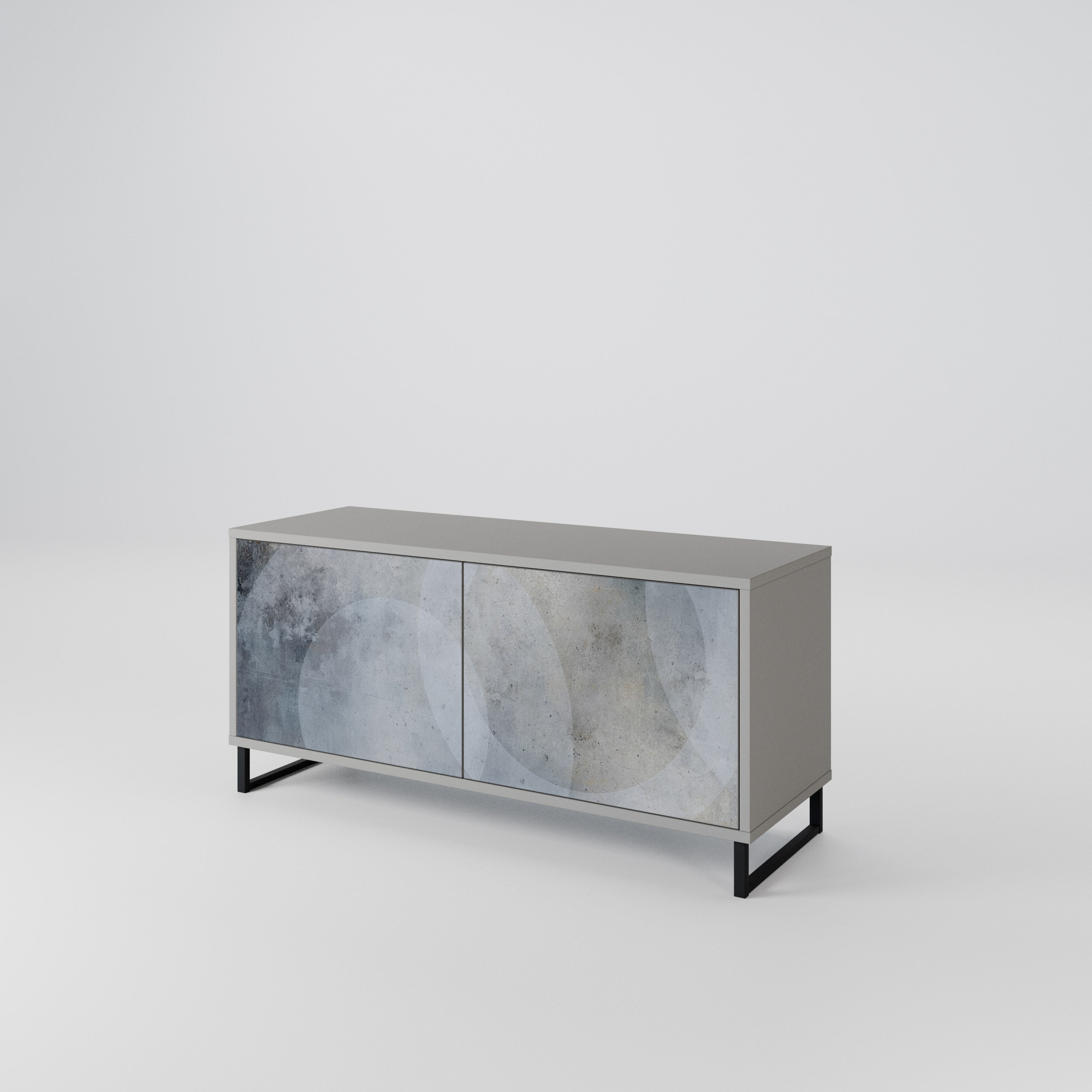 MUTED ARC Compact 2-Door TV Cabinet