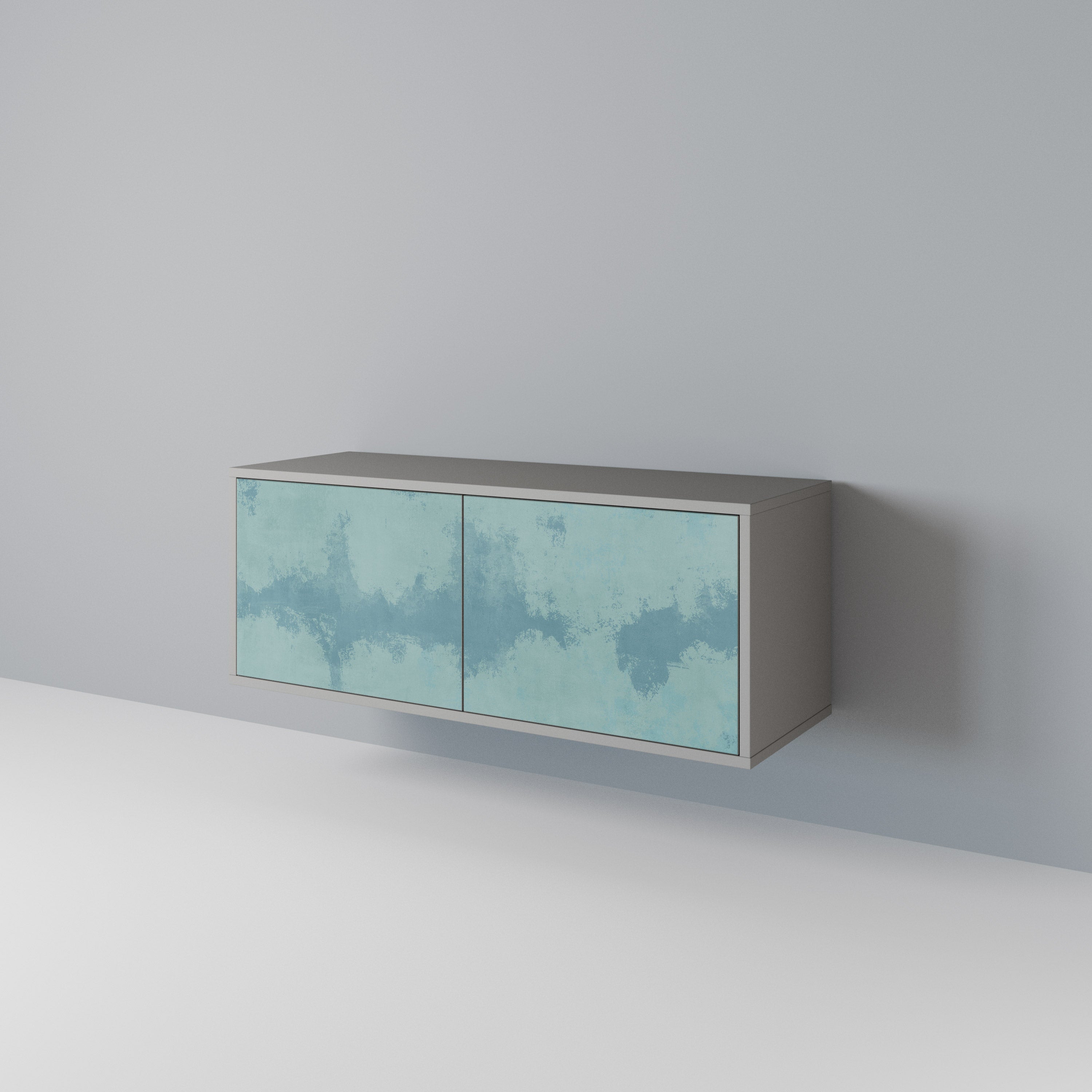 SKY WASH Compact 2-Door TV Cabinet