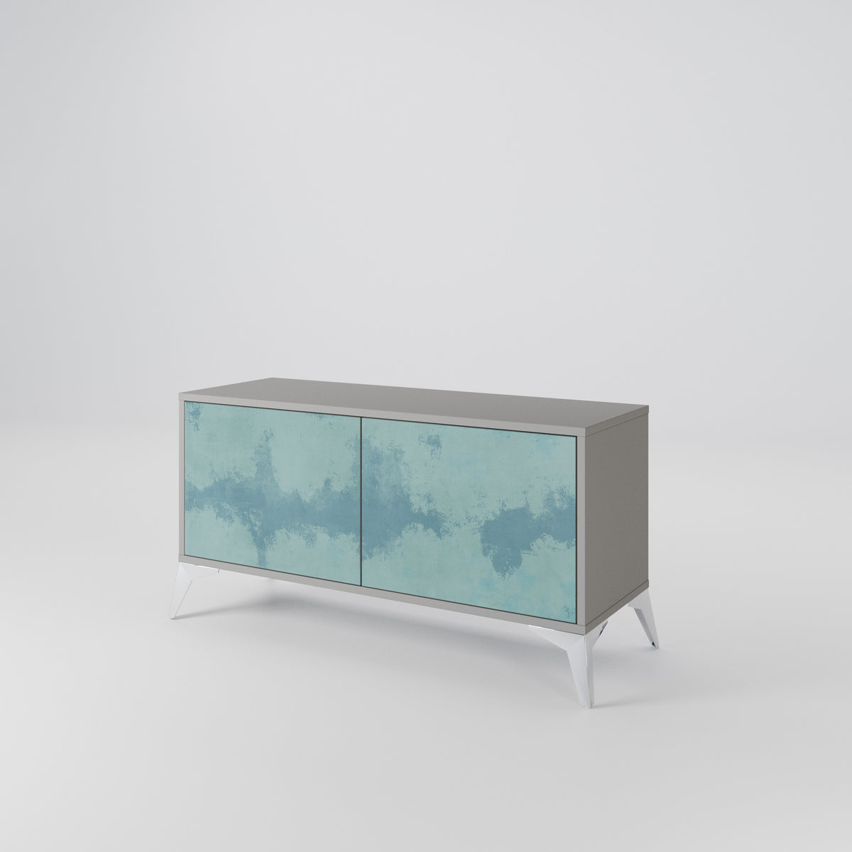 SKY WASH Compact 2-Door TV Cabinet