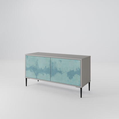 SKY WASH Compact 2-Door TV Cabinet