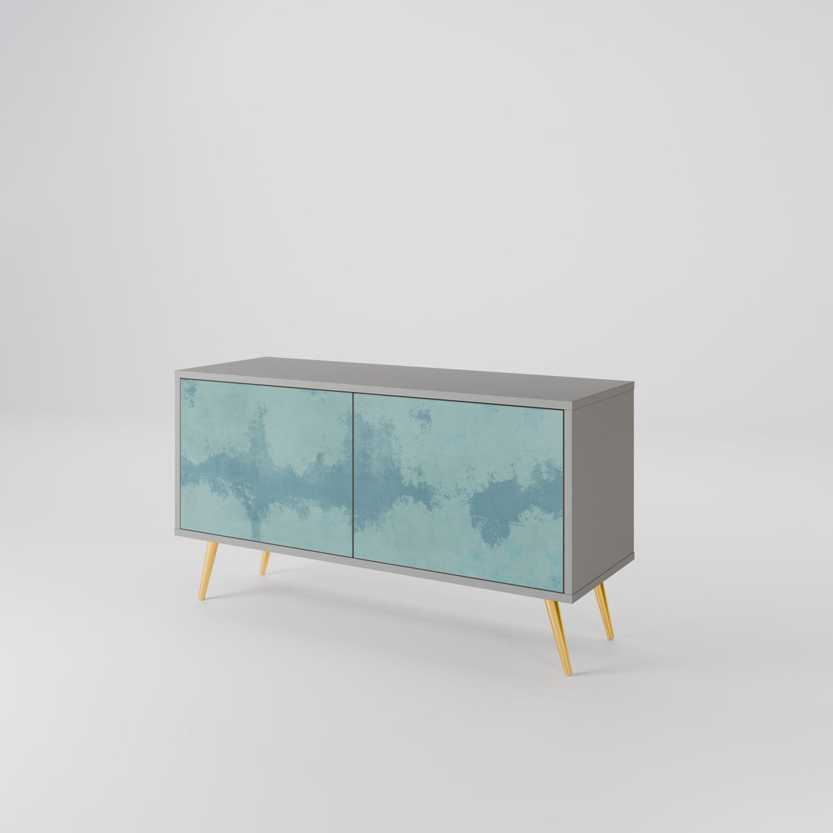SKY WASH Compact 2-Door TV Cabinet