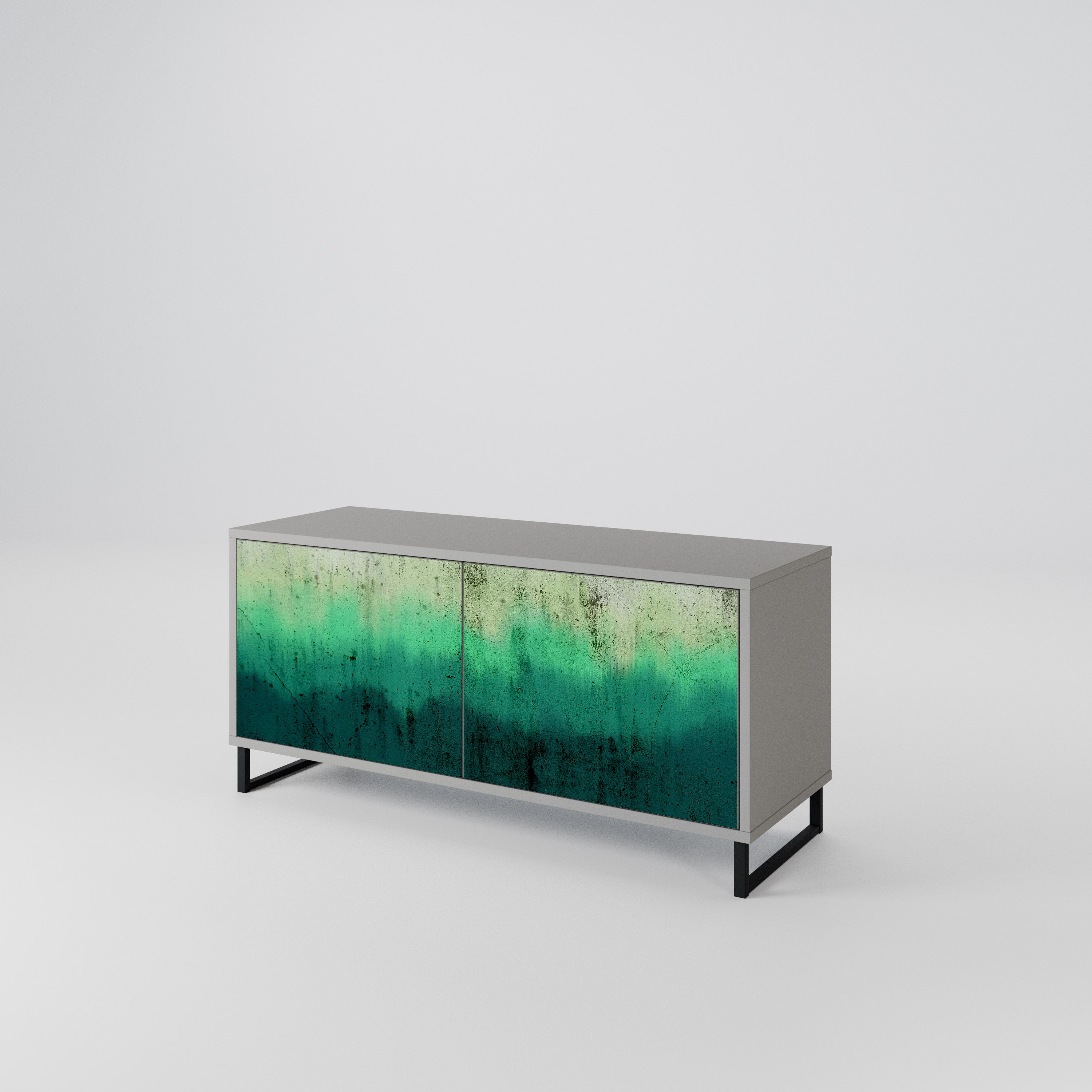 NORTHERN LIGHTS Compact 2-Door TV Cabinet