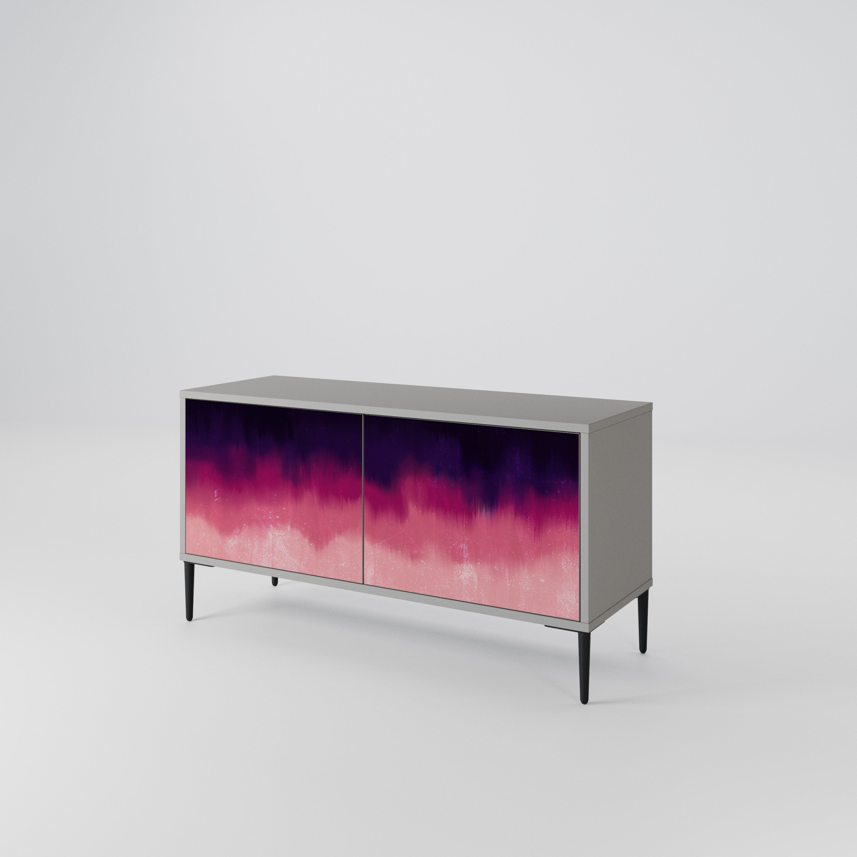 AURORA BOREALIS Compact 2-Door TV Cabinet