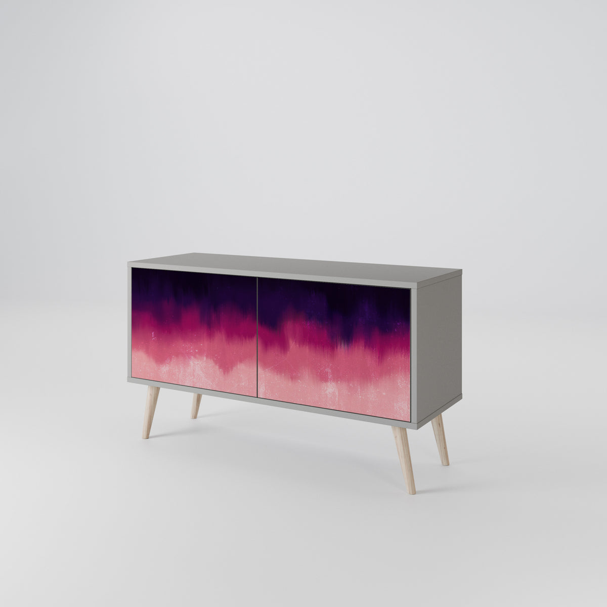 AURORA BOREALIS Compact 2-Door TV Cabinet
