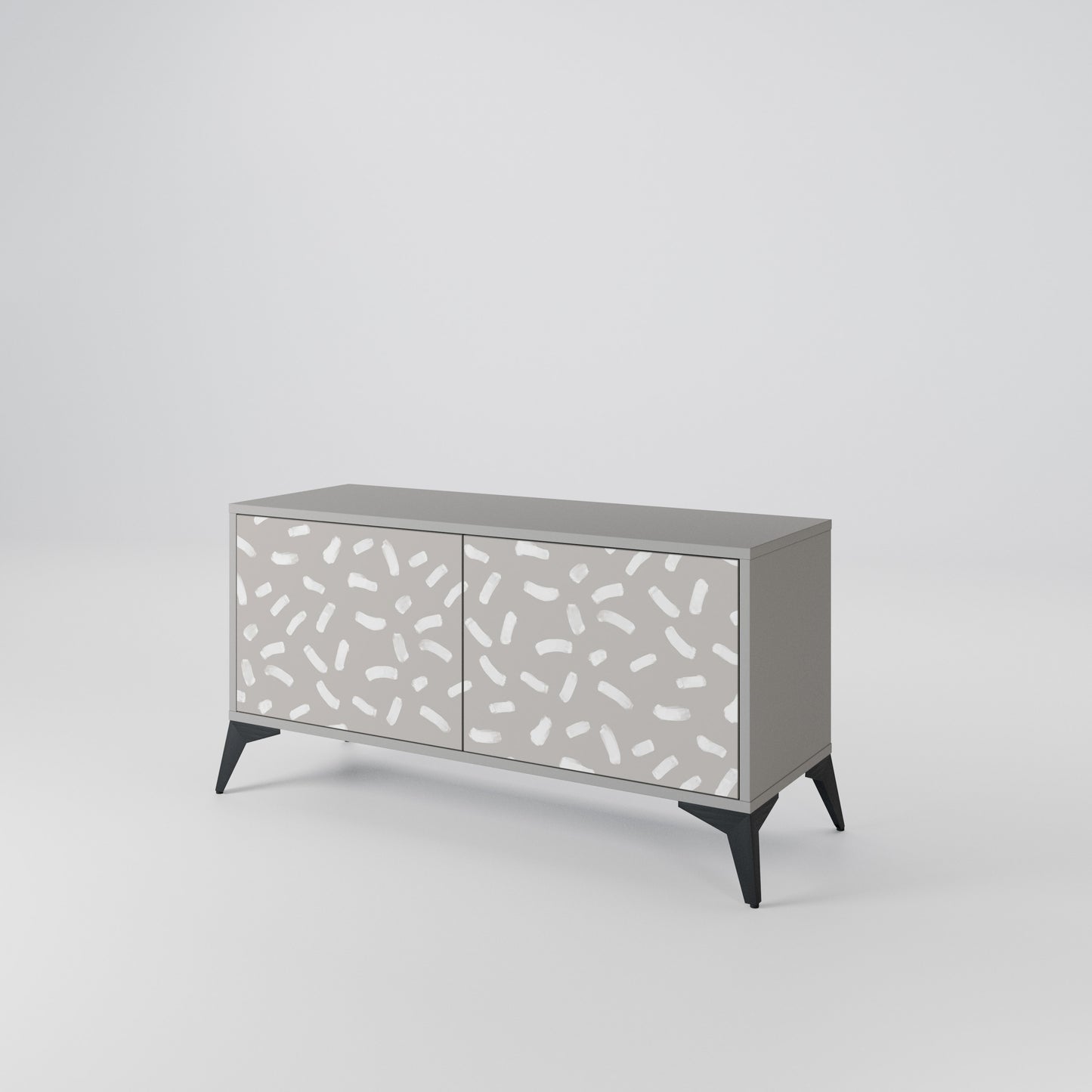 PASSING SECONDS Compact 2-Door TV Cabinet