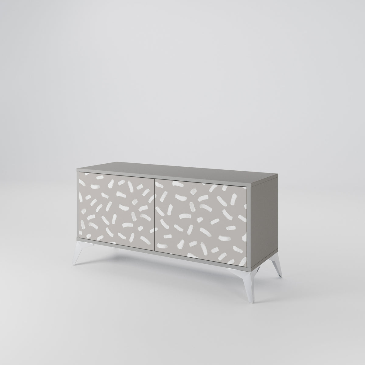 PASSING SECONDS Compact 2-Door TV Cabinet