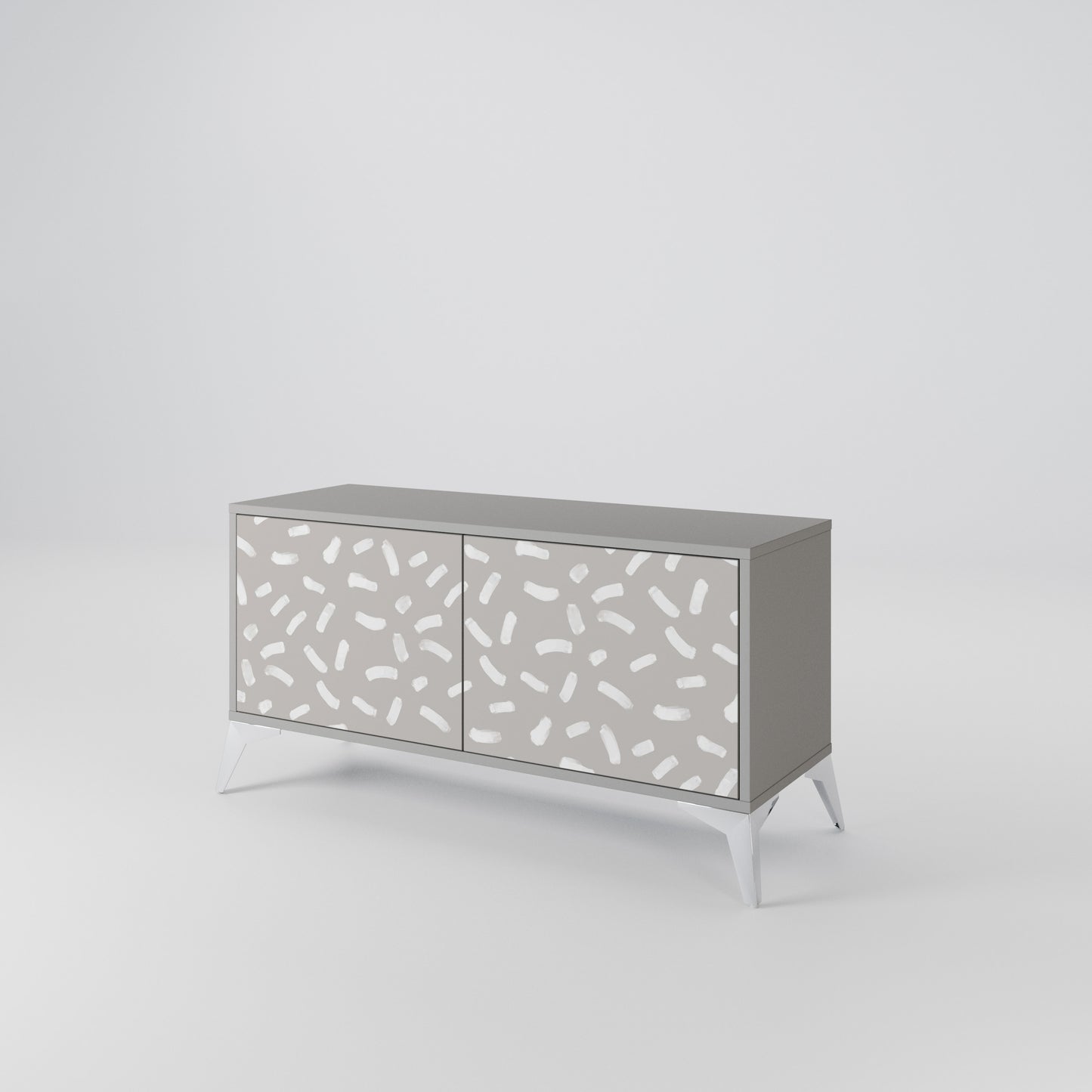 PASSING SECONDS Compact 2-Door TV Cabinet