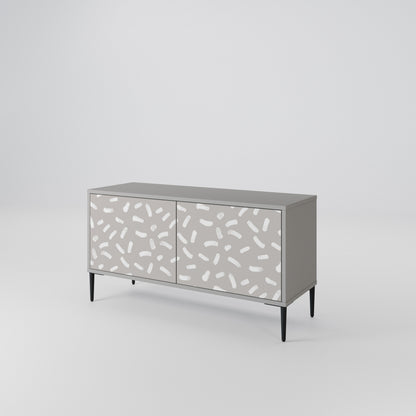 PASSING SECONDS Compact 2-Door TV Cabinet