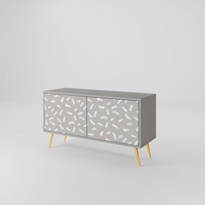 PASSING SECONDS Compact 2-Door TV Cabinet